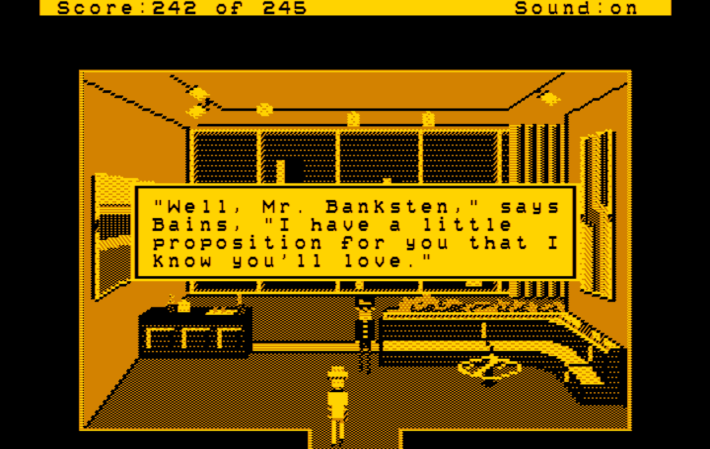Police Quest: In Pursuit of the Death Angel IBM PC/Compatibles Screenshot: Time for the final showdown!