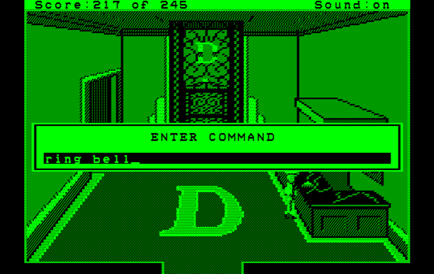 Police Quest: In Pursuit of the Death Angel IBM PC/Compatibles Screenshot: Trying to get some service around here!