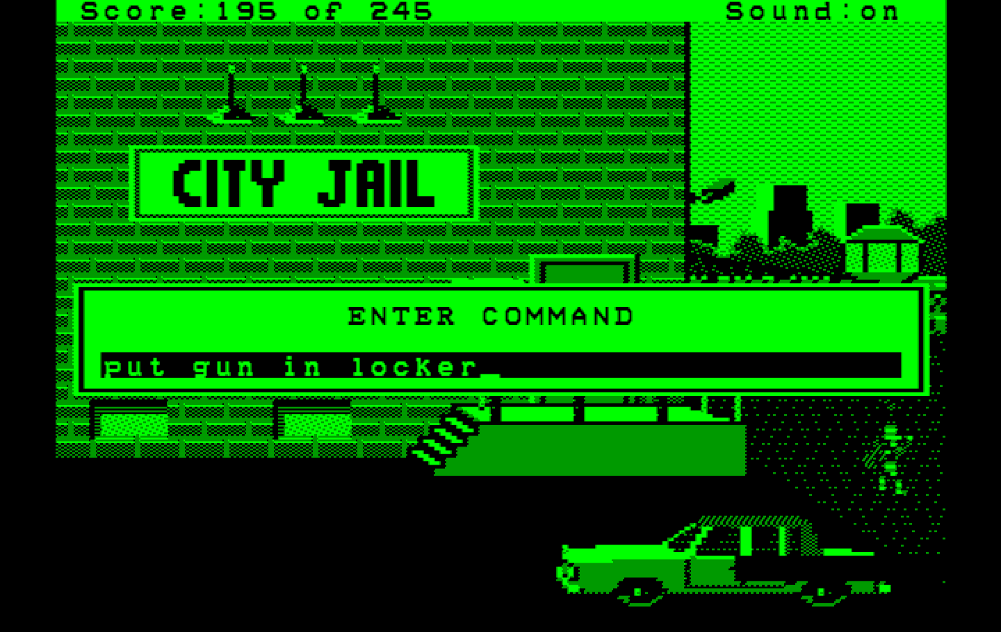Police Quest: In Pursuit of the Death Angel IBM PC/Compatibles Screenshot: You'll need to follow proper police procedures.