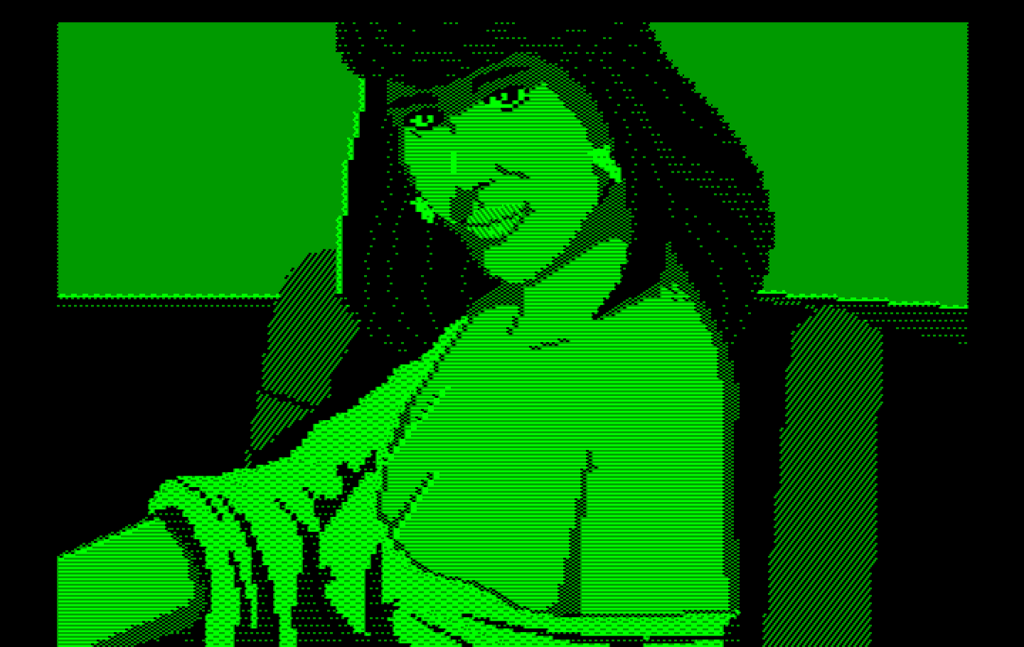 Police Quest: In Pursuit of the Death Angel IBM PC/Compatibles Screenshot: I'll need to issue a traffic citation.