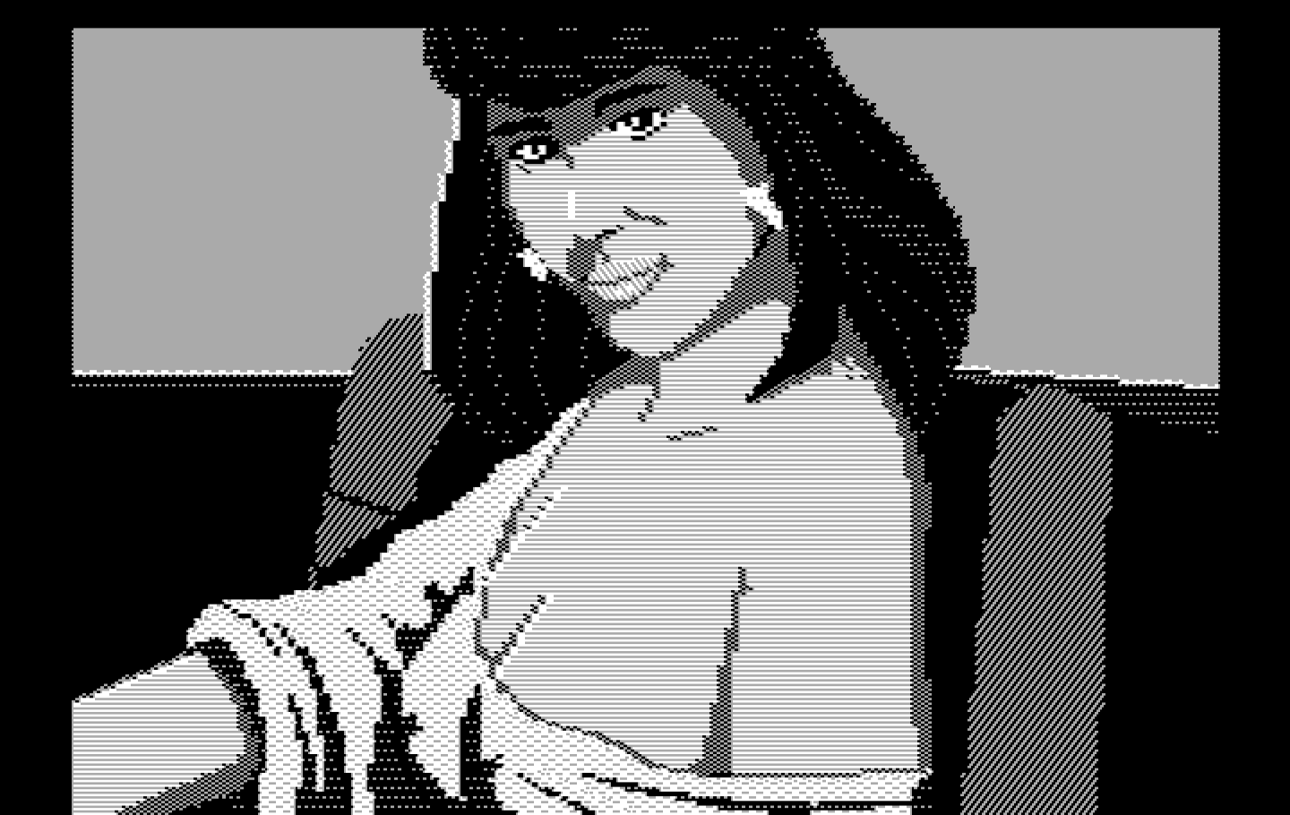 Police Quest: In Pursuit of the Death Angel IBM PC/Compatibles Screenshot: I'll need to issue a traffic citation.