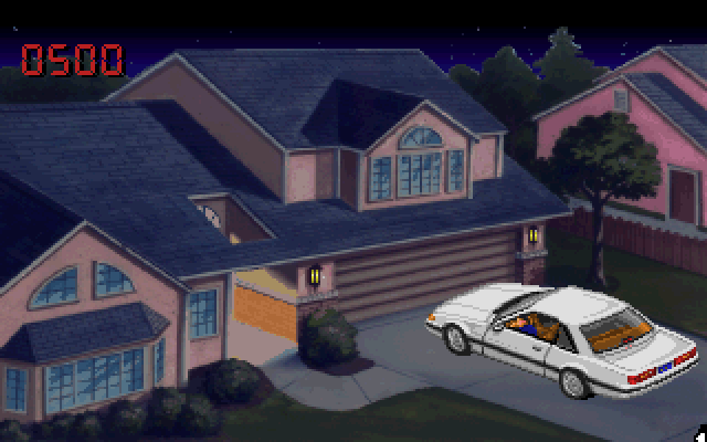 Police Quest 3: The Kindred IBM PC/Compatibles Screenshot: Time to call it a day...