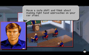 Police Quest 3: The Kindred for IBM PC/Compatibles - Conclusion of the briefing.