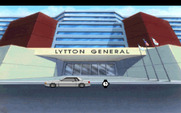 Police Quest 3: The Kindred for IBM PC/Compatibles - Arriving at the hospital.