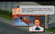 Police Quest 3: The Kindred for IBM PC/Compatibles - Attempting to get a search warrant.