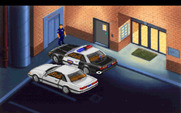 Police Quest 3: The Kindred for IBM PC/Compatibles - Your car is parked out back.