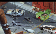 Police Quest 3: The Kindred for IBM PC/Compatibles - At the scene of a crime.