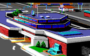 Police Quest 3: The Kindred for IBM PC/Compatibles - The police station.