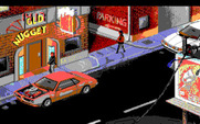 Police Quest 3: The Kindred for IBM PC/Compatibles - Outside a bar.