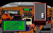 Police Quest 3: The Kindred for IBM PC/Compatibles - Driving to a location.