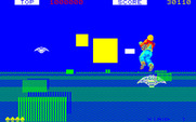Space Harrier for PC-8800 Series - The attack begins!