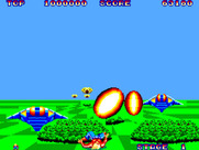 Space Harrier for Sega Master System - I've been hit!
