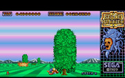 Space Harrier for IBM PC/Compatibles - Oops, I crashed into a tree.