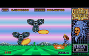 Space Harrier for IBM PC/Compatibles - Strange opponents attack...