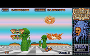 Space Harrier for IBM PC/Compatibles - I've been hit!