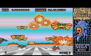 Space Harrier for IBM PC/Compatibles - Lots of explosions...and I lost another life.