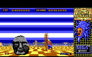 Space Harrier for IBM PC/Compatibles - Gameplay on stage 02.