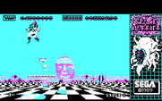 Space Harrier for IBM PC/Compatibles - Each level presents different challenges.