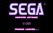 Space Harrier for IBM PC/Compatibles - SEGA logo.