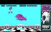 Space Harrier for IBM PC/Compatibles - A dragon attacks...