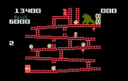 Donkey Kong for Intellivision - Almost to the top...