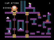 Donkey Kong for ColecoVision - Start of the third round.