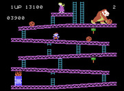 Donkey Kong for ColecoVision - Almost to the top again!