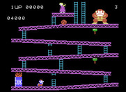 Donkey Kong for ColecoVision - Game start.