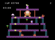 Donkey Kong for ColecoVision - Start of the second round.
