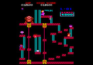 Donkey Kong for Amstrad CPC - Climb and jump your way to the top!