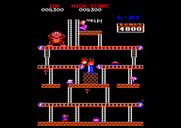 Donkey Kong for Amstrad CPC - The second screen; the order for the CPC version is different than the arcade version.