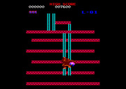 Donkey Kong for Amstrad CPC - Game introduction.