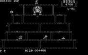 Donkey Kong for IBM PC/Compatibles - Running along the platforms...