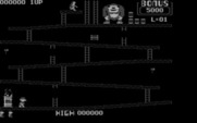 Donkey Kong for IBM PC/Compatibles - Game start.