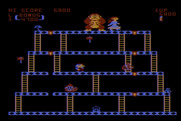 Donkey Kong for Atari 8-bit - The second stage begins!
