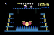 Donkey Kong for Commodore 64 - Second stage completed!