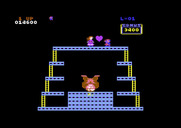 Donkey Kong for Commodore 64 - Level completed!