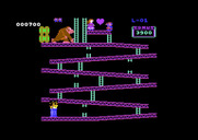 Donkey Kong for Commodore 64 - First stage completed!