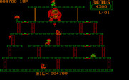 Donkey Kong for IBM PC/Compatibles - Second level.
