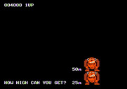 Donkey Kong for Apple II - Start of round two.
