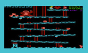 Donkey Kong for Commodore VIC-20 - Made it to the top!