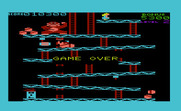 Donkey Kong for Commodore VIC-20 - Game over...