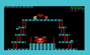 Donkey Kong for Commodore VIC-20 - Level complete!