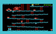 Donkey Kong for Commodore VIC-20 - Level 2 start...