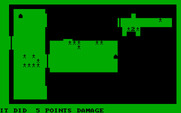 Dungeon Quest for IBM PC/Compatibles - My light went out, and I'm being attacked!