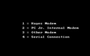 American Challenge: A Sailing Simulation, The for IBM PC/Compatibles - Options for a two computer setup.