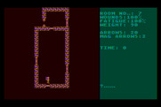 Dunjonquest: Morloc's Tower for Atari 8-bit - Game start.