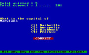 U.S. States and Capitals for IBM PC/Compatibles - A correct answer!