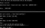 Escape from Pulsar 7 for IBM PC/Compatibles - Reading a note I found...