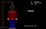 Hangman for IBM PC/Compatibles - Do you want to try again?